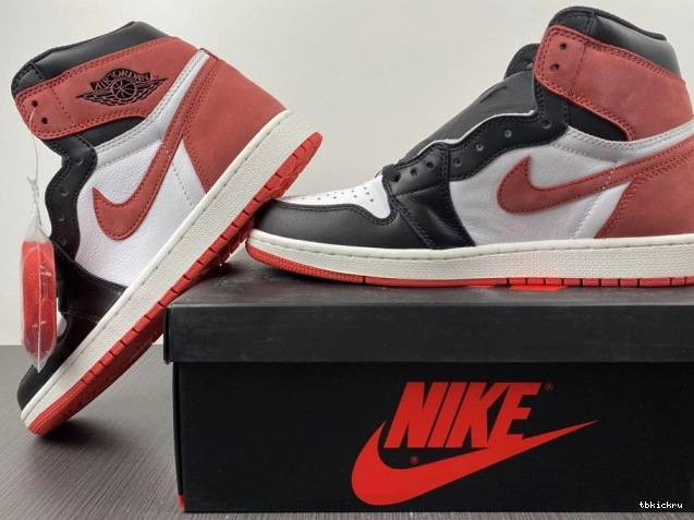 Cheap TBK Red' 555088-112 OG Jordan High Air Retro 1 'Track 0711
